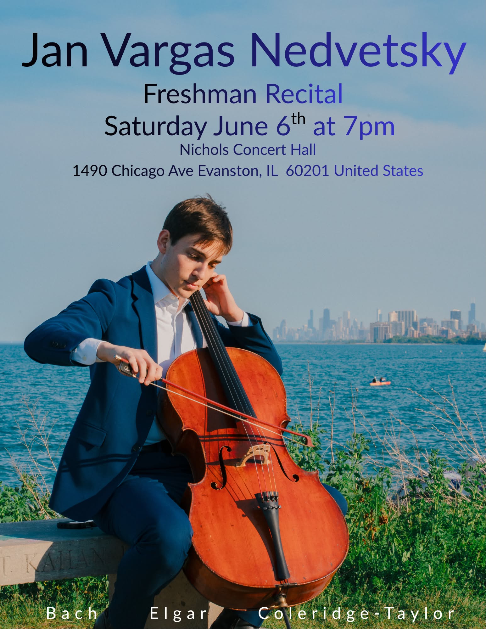 Solo Recital Poster